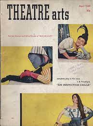 Seller image for Theatre Arts -- Volume XXXIII, Number 3, April 1949 ("Kiss Me, Kate," Music and Lyrics by Cole Porter, Starring Patricia Morison and Alfred Drake) for sale by Armadillo Books