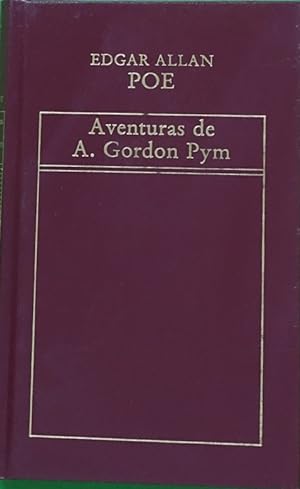 Imagen del vendedor de Aventuras de Arthur Gordon Pym a la venta por Librería Alonso Quijano