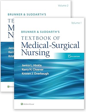 Bild des Verkufers fr Brunner & Suddarth\ s Textbook of Medical-Surgical Nursing (2 Volumes) zum Verkauf von moluna