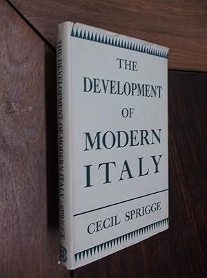 The Development of Modern Italy