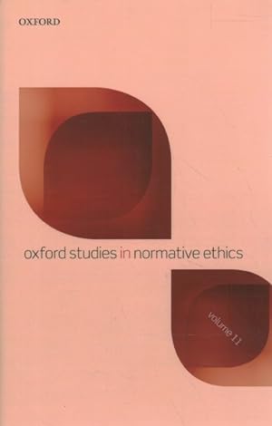 Seller image for Oxford Studies in Normative Ethics for sale by GreatBookPrices