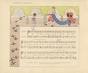 Immagine del venditore per Vieilles Chansons Pour Les Petits Enfants avec accompagnements du Ch. M. Widor Illustrations par M.B. de Monvel. [Voice and piano] venduto da J & J LUBRANO MUSIC ANTIQUARIANS LLC