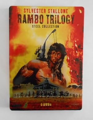 Bild des Verkufers fr Rambo Trilogy: Steel Collection (Steelbook) [6 DVDs]. Freigabe ab 16, keine Uncut-Version. zum Verkauf von KULTur-Antiquariat