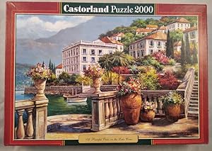 Castorland Puzzle C2004501: A peaceful Oasis on the Como Lake [2000 Teile Puzzle]. Achtung: Nicht...