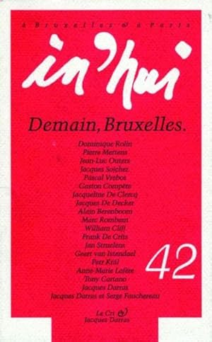 IN'HUI n.42 : demain, Bruxelles