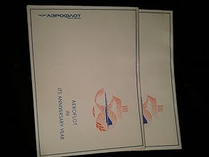 Aeroflot in Its Anniversary Year 1923-1973 - Folder - Colour Plates