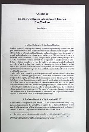 Bild des Verkufers fr Emergency Clauses in Investment Treaties: Four Versions. zum Verkauf von books4less (Versandantiquariat Petra Gros GmbH & Co. KG)