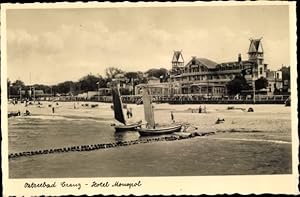 Bild des Verkufers fr Ansichtskarte / Postkarte Selenogradsk Ostseebad Cranz Ostpreuen, Hotel Monopol zum Verkauf von akpool GmbH