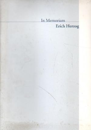 In memoriam Erich Herzog.
