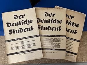 Der deutsche Student. Zeitschrift der deutschen Studentenschaft. Amtliches Organ der Deutschen St...