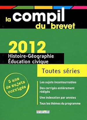 Histoire-G ographie, Education civique 3e Toutes s ries 2012 - judith Bertrand