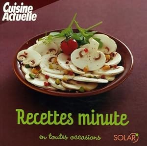 Recettes minute - Martine Lizambard