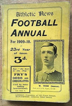 Imagen del vendedor de The Athletic News Football Annual 1909-1910 a la venta por Pastsport