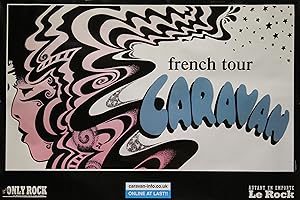 "CARAVAN ( French Tour 2003)" Affiche originale / Offset AUTANT EN EMPORTE LE ROCK (2003)