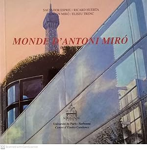 Imagen del vendedor de Monde d'Antoni Mir a la venta por Llibres Capra