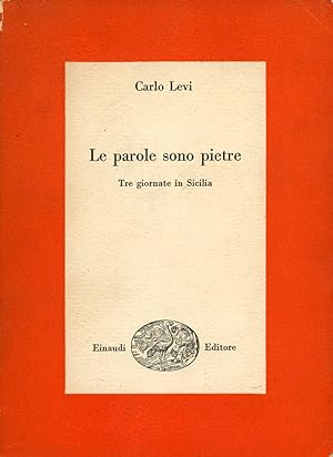 Seller image for Le parole sono pietre for sale by Studio Bibliografico Marini