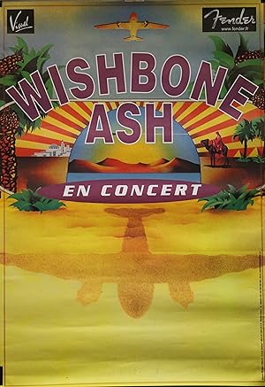 "WISHBONE ASH ( En concert 2003)" Affiche originale / Offset M. BIRON (2003)
