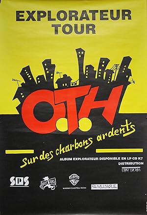 "O.T.H. (EXPLORATEUR TOUR)" Affiche originale / Offset ART TRAFIC (1990)