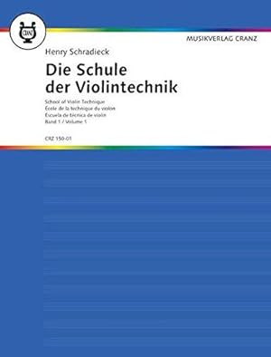 Immagine del venditore per School of Violin Technique - Volume 1 Exercises in the Different Positions venduto da WeBuyBooks
