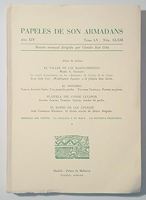 Seller image for PAPELES DE SON ARMADANS. Nm. CLXIII (163).Octubre 1969 - Palma de Mallorca 1969 for sale by Llibres del Mirall