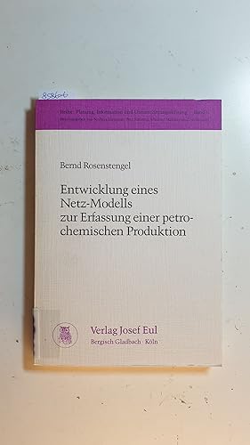 Bild des Verkufers fr Entwicklung eines Netz-Modells zur Erfassung einer petrochemischen Produktion zum Verkauf von Gebrauchtbcherlogistik  H.J. Lauterbach