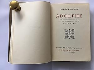 Seller image for Adolphe for sale by Otia antiquariaat