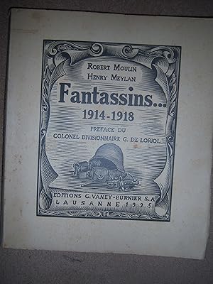 Image du vendeur pour Fantassins.1914-1918 mis en vente par Gallois Books