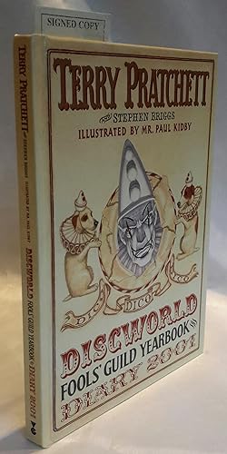 Discworld Fools' Guild yearbook and Diary 2001. SIGNED PRESENTATION COPY FROM AUTHOR.