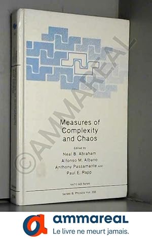 Imagen del vendedor de Measures of Complexity and Chaos a la venta por Ammareal