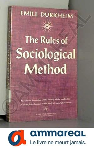 Seller image for The Rules of Sociological Method for sale by Ammareal