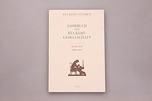 Imagen del vendedor de JAHRBUCH DER RCKERT GESELLSCHAFT. 2000/2001 a la venta por INFINIBU KG