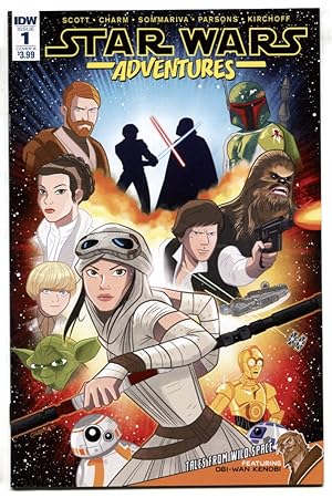 Imagen del vendedor de Star Wars Adventures #1 2017 Cover a- IDW comics NM- a la venta por DTA Collectibles