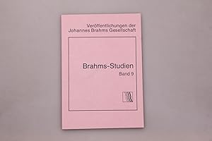 Seller image for BRAHMS-STUDIEN. Verffentlichungen der Brahms-Gesellschaft Hamburg e.V for sale by INFINIBU KG