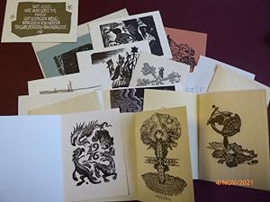 Sammlung von 12 Grußkarten zum Jahreswechsel von Gerhard Kreyenberg (Sammler) an Wilhelm Geissler...