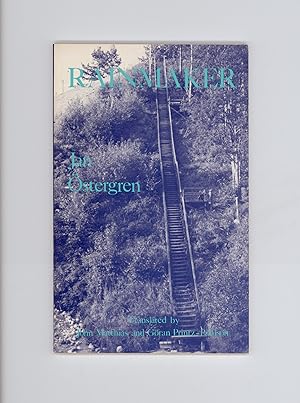 Seller image for Rainmaker, Poems by Jan stergren Translated from the Swedish by John Mathias & Gran Printz - Pahlson, Poetry Book Published by Ohio University Press in 1983. First Paperback Printing. for sale by Brothertown Books