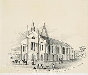 New Wesleyan Chapel Pirie St. Adelaide S.A.