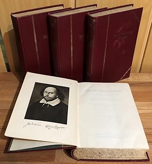Shakespeares Werke in vierzehn Teilen, überstzt von Schlegel und Tieck (14 Teile in 4 Bänden / Ba...