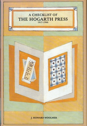 Bild des Verkufers fr A Checklist of the Hogarth Press 1917-1946. With a Short History of the Press by Mary E. Gaither. zum Verkauf von Fokas Holthuis