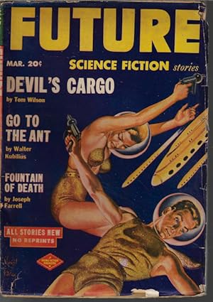 Image du vendeur pour FUTURE SCIENCE FICTION Stories: March, Mar. 1952 mis en vente par Books from the Crypt