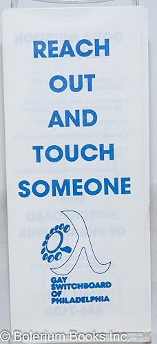 Reach Out and Touch Someone [brochure]