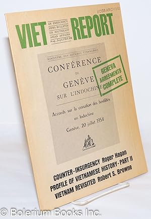 Bild des Verkufers fr Viet-Report: An Emergency News Bulletin on Southeast Asian Affairs; Vol. 1 No. 2, Aug.-Sept. 1965 zum Verkauf von Bolerium Books Inc.