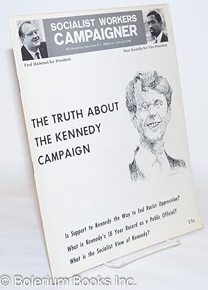 Immagine del venditore per The truth about the Kennedy campaign venduto da Bolerium Books Inc.