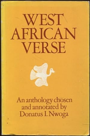 West African Verse An anthology