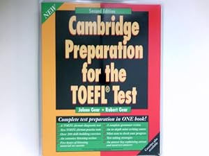 Immagine del venditore per Cambridge Preparation for the TOEFL Test with 4 Cassette(s) : venduto da Antiquariat Buchhandel Daniel Viertel