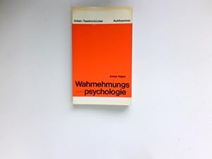 Bild des Verkufers fr Wahrnehmungspsychologie : Psychophysik u. Wahrnehmensforschung. zum Verkauf von Antiquariat Buchhandel Daniel Viertel