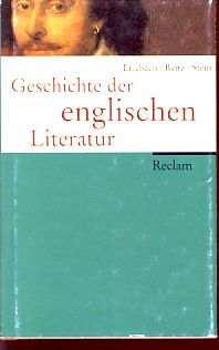 Bild des Verkufers fr Geschichte der englischen Literatur. zum Verkauf von Fundus-Online GbR Borkert Schwarz Zerfa