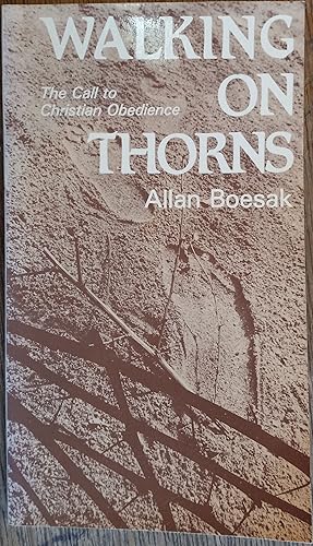 Immagine del venditore per Walking on Thorns: The Call to Christian Obedience venduto da The Book House, Inc.  - St. Louis