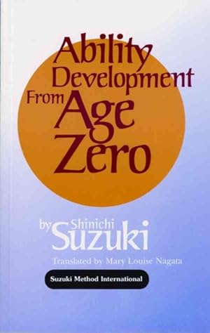 Seller image for Ability Development from Age Zero for sale by GreatBookPricesUK