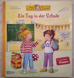 Ein Tag in der Schule. Mit vielen lustigen Klappen.