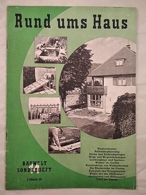 Rund ums Haus - Bauwelt Sonderheft 14.